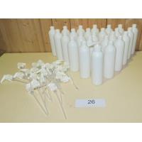 100 HDPE flessen met doseerpomp fabr. Frapak type 193 inhoud 250ml.